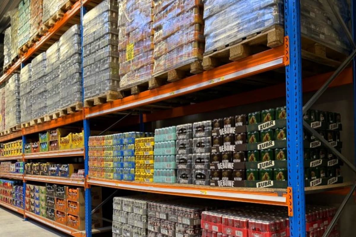 Rayon in de winkel